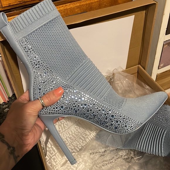 Maxwelle Blue Booties - Picture 6 of 10